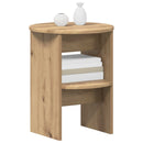 Sideskab 2 pcs Artisan Eg Ø40 x 50 cm Konstrueret træ