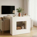 Console Table Hvid 82 x 29 x 74 cm Konstrueret træ
