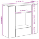 Artisan Eg 82 x 29 x 74 cm
