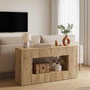Konsolbord Stribet Sonoma eg 101 x 29 x 74 cm Konstrueret træ