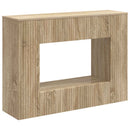 Konsolbord Stribet Sonoma eg 101 x 29 x 74 cm Konstrueret træ