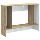 Konsolbord Stribet Sonoma eg 101 x 29 x 74 cm Konstrueret træ