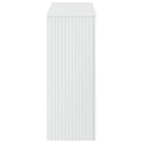 Konsolbord Højglans Hvid 101 x 29 x 74 cm Konstrueret træ
