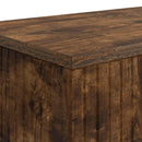 Konsolbord Stribet Røget Eg 101 x 29 x 74 cm Konstrueret træ