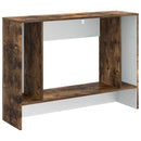 Konsolbord Stribet Røget Eg 101 x 29 x 74 cm Konstrueret træ