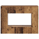 Konsolbord Stribet Gammelt træ 101 x 29 x 74 cm Konstrueret træ