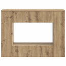 Konsolbord Stribet Artisan Eg 101 x 29 x 74 cm Konstrueret træ