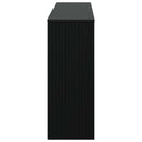 Konsolbord Sort 155 x 29 x 74 cm Konstrueret træ