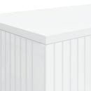 Konsolbord Højglans Hvid 155 x 29 x 74 cm Konstrueret træ