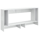 Konsolbord Højglans Hvid 155 x 29 x 74 cm Konstrueret træ