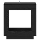 Sidebord Sort eg 60 x 40 x 65 cm Konstrueret træ