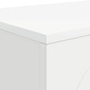 Sofabord Hvid 102 x 35 x 75 cm Konstrueret træ