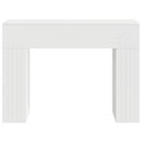 Sofabord Hvid 102 x 35 x 75 cm Konstrueret træ