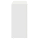 Sofabord Hvid 102 x 35 x 75 cm Konstrueret træ