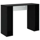 Sofabord Sort 102 x 35 x 75 cm Konstrueret træ