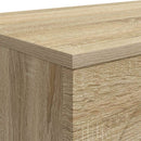 Sofabord Sonoma-eg 102 x 35 x 75 cm Konstrueret træ