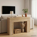 Sofabord Sonoma-eg 102 x 35 x 75 cm Konstrueret træ
