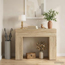 Sofabord Sonoma-eg 102 x 35 x 75 cm Konstrueret træ