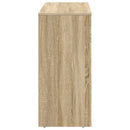 Sofabord Sonoma-eg 102 x 35 x 75 cm Konstrueret træ