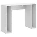 Sofabord Hvid højglans 102 x 35 x 75 cm Konstrueret træ