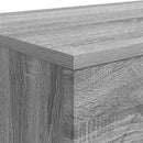 Sofabord Grå sonoma-eg 102 x 35 x 75 cm Konstrueret træ