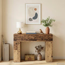 Sofabord Gammelt træ 102 x 35 x 75 cm Konstrueret træ