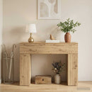 Sofabord Artisan-eg 102 x 35 x 75 cm Konstrueret træ