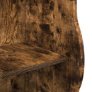 Hjørnehylde med hylde Røget eg 34 x 33 x 102 cm Konstrueret træ