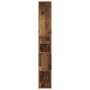 Bogskab Gammelt træ 80 x 24 x 159 cm Konstrueret træ