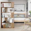 Bogskab Artisan Egetræ 80 x 24 x 159 cm Konstrueret træ
