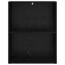 Bogreol Sort eg 60 x 30 x 76.5 cm Konstrueret træ