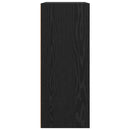 Bogreol Sort eg 60 x 30 x 76.5 cm Konstrueret træ