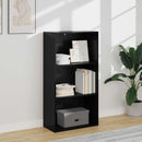 Bogreol Sort eg 60 x 30 x 114 cm Konstrueret træ