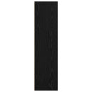 Bogreol Sort eg 60 x 30 x 114 cm Konstrueret træ