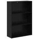 Bogreol Sort eg 80 x 30 x 114 cm Konstrueret træ