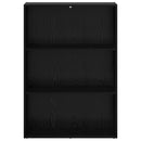 Bogreol Sort eg 80 x 30 x 114 cm Konstrueret træ