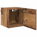 Vægmonteret TV Skab Vægmonteret Gammelt træ 30,5 x 30 x 30 cm
