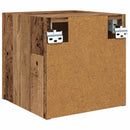 Vægmonteret TV Skab Vægmonteret Gammelt træ 30,5 x 30 x 30 cm