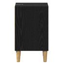 Sengeskab Sort eg 40 x 30 x 50 cm Konstrueret træ
