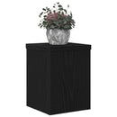 Planteholder 2 pcs Sort eg 15 x 15 x 20 cm Konstrueret træ