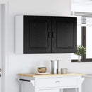 Panel til opvaskemaskine Kalmar 2 pcs Sort eg 50 x 31 x 60 cm