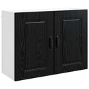 Panel til opvaskemaskine Kalmar Sort eg 80 x 31 x 60 cm