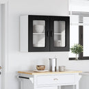 Panel til opvaskemaskine Kalmar Sort eg 80 x 31 x 60 cm