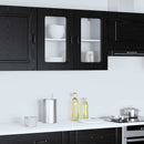 Panel til opvaskemaskine Kalmar Sort eg 80 x 31 x 60 cm