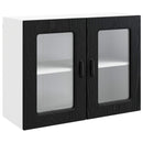 Panel til opvaskemaskine Kalmar Sort eg 80 x 31 x 60 cm
