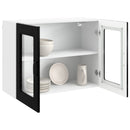 Panel til opvaskemaskine Kalmar Sort eg 80 x 31 x 60 cm