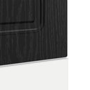Panel til opvaskemaskine Kalmar Sort eg 45 x 1,5 x 57 cm
