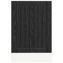 Panel til opvaskemaskine LUCCA Sort eg 45 x 1,5 x 57 cm