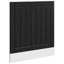Panel til opvaskemaskine LUCCA Sort eg 60 x 1,5 x 57 cm