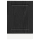 Panel til opvaskemaskine PORTO Sort eg 45 x 1,5 x 57 cm